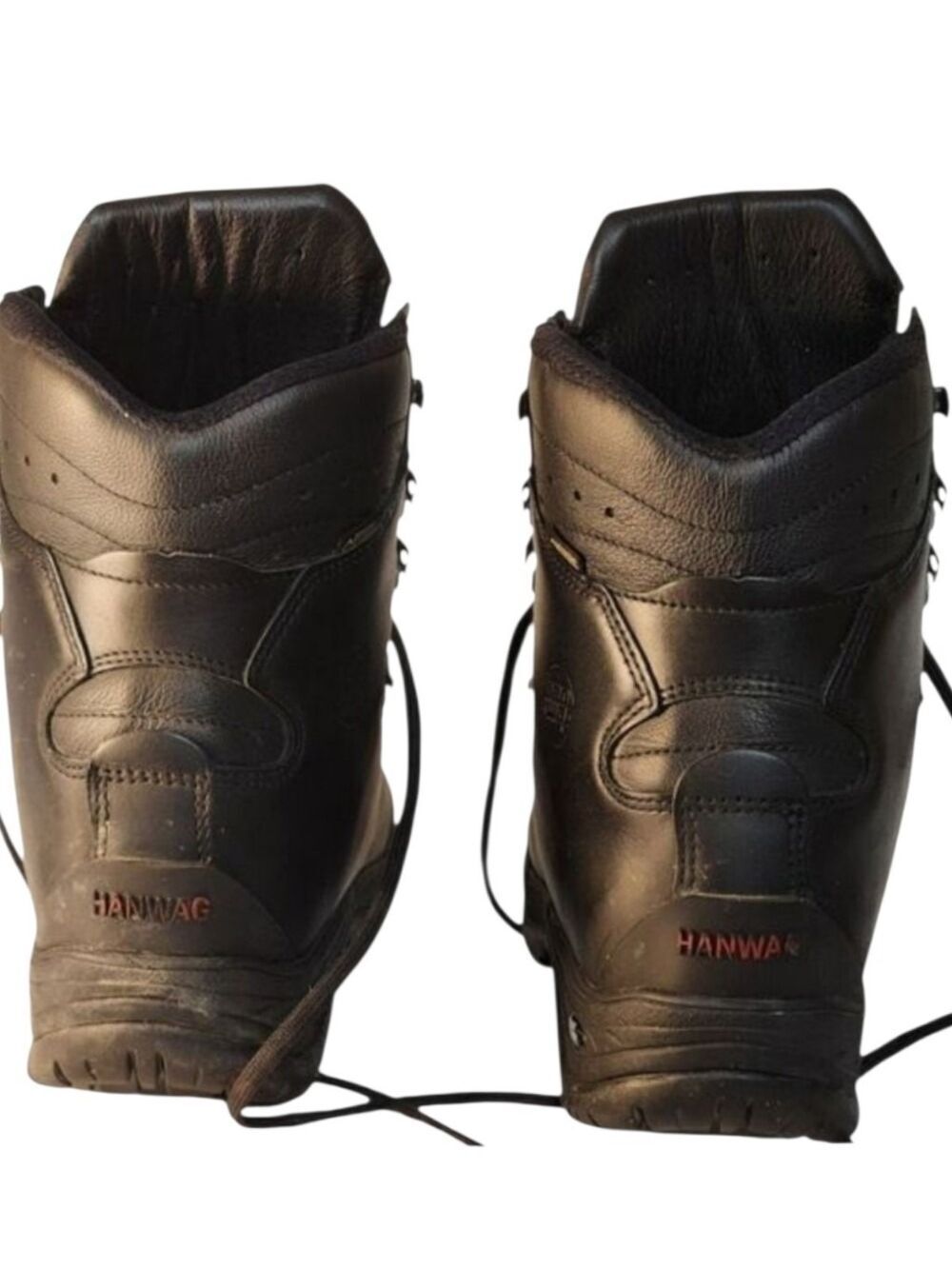 Hanwag Alaska GTX Gore-Tex Leather Hiking Boots Men's 8 EU 40.5 Vibram - Picture 3 of 8
